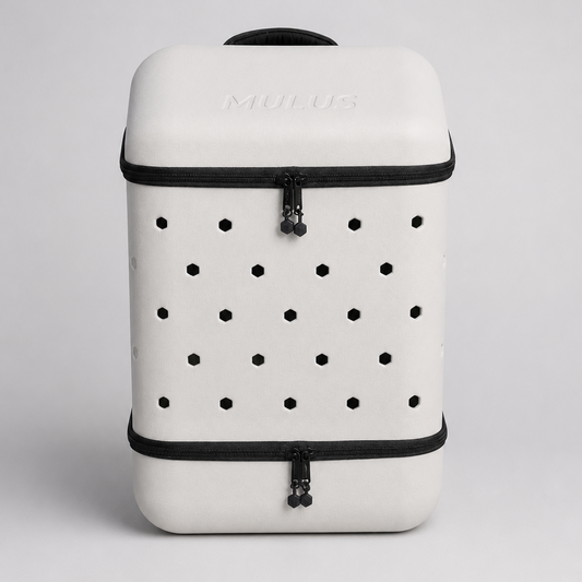 MULUS Roamer Ventilated Adventure Backpack – Ash Gray