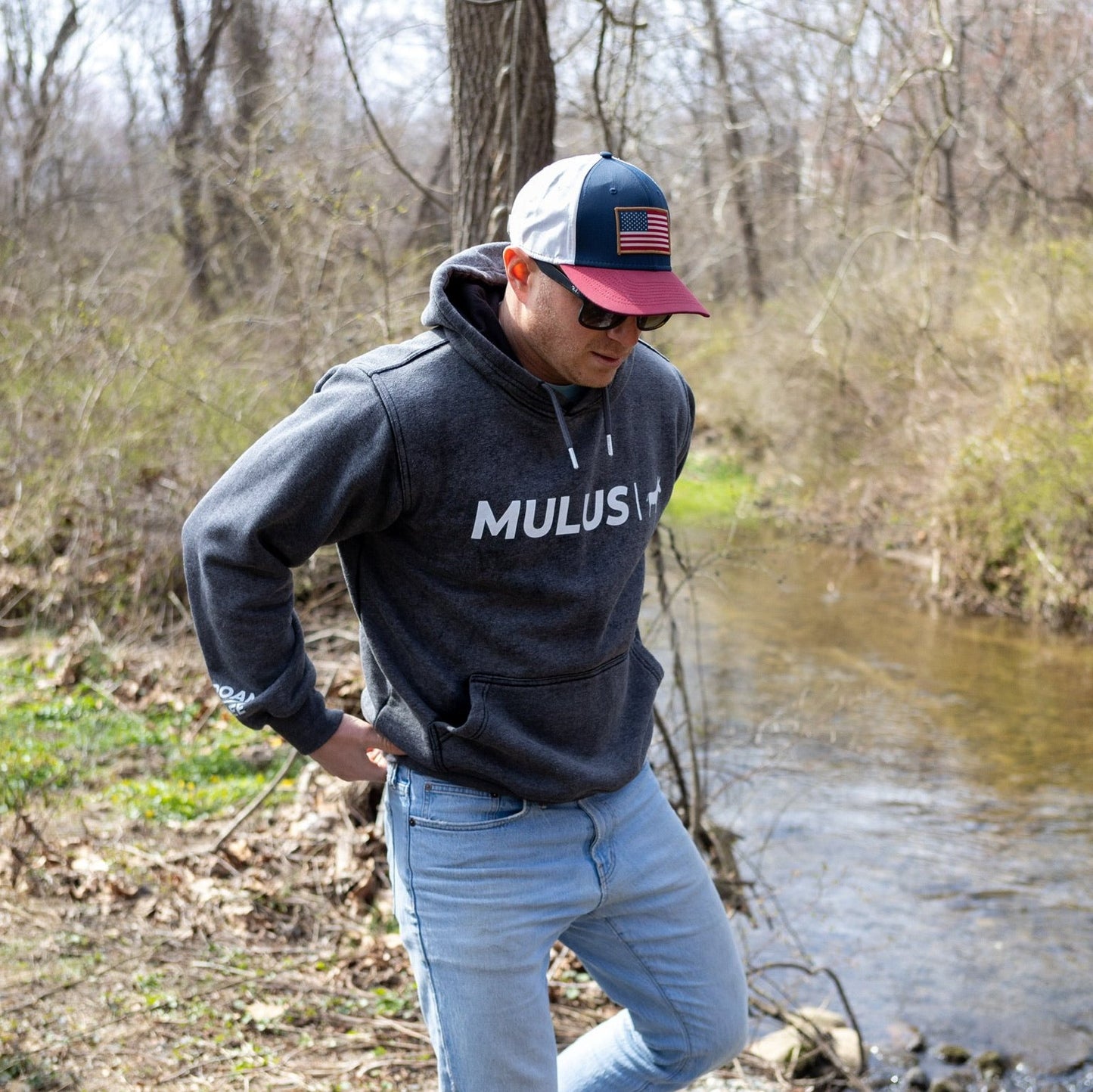 STONE WASHED HOODIE