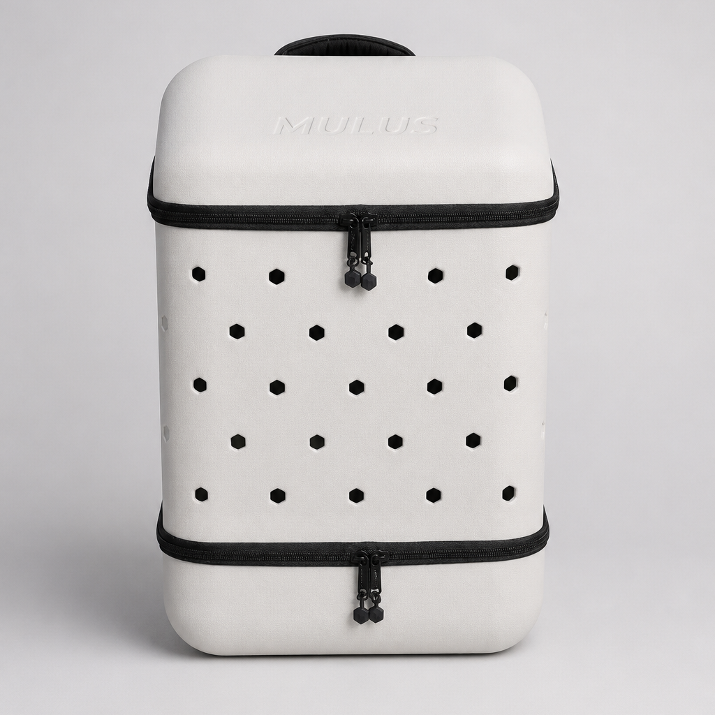 MULUS Roamer Ventilated Adventure Backpack – Ash Gray