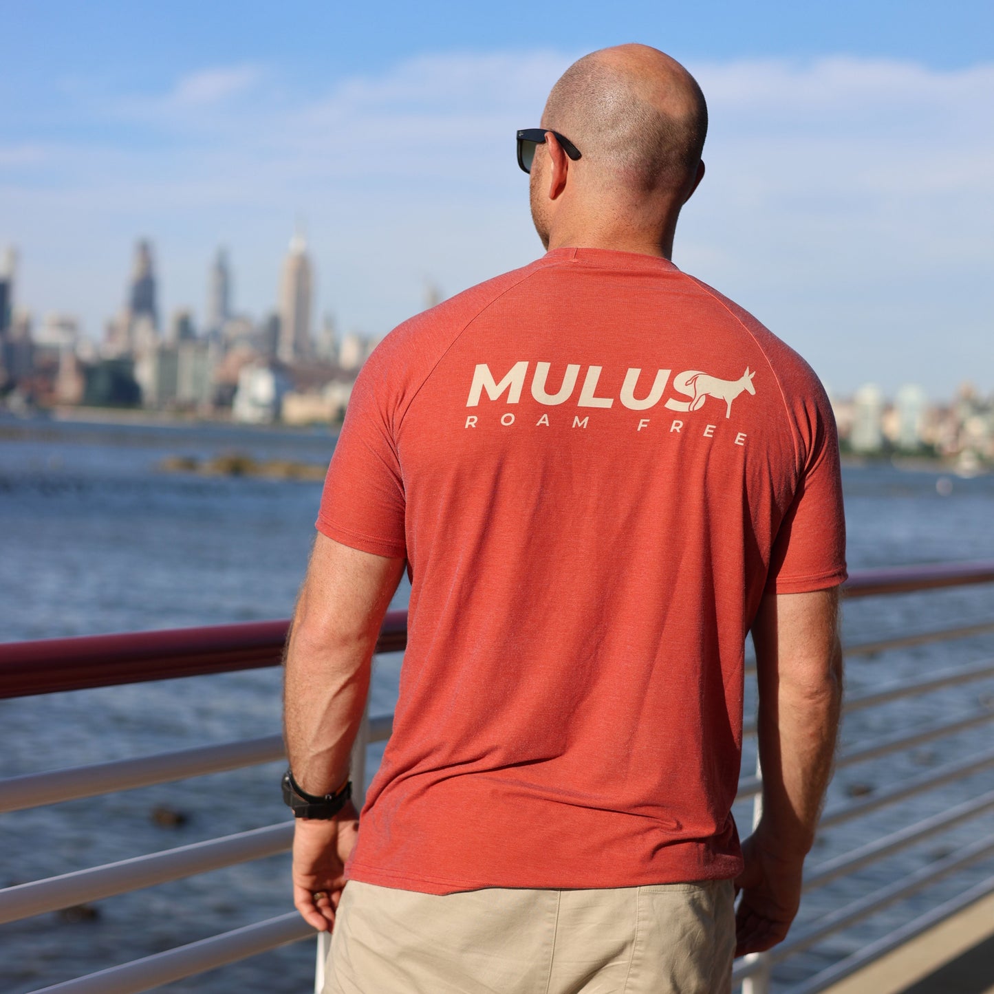 SHORT SLEEVE T-SHIRT RUST